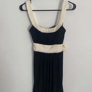 Love Tease black dress with which sequences